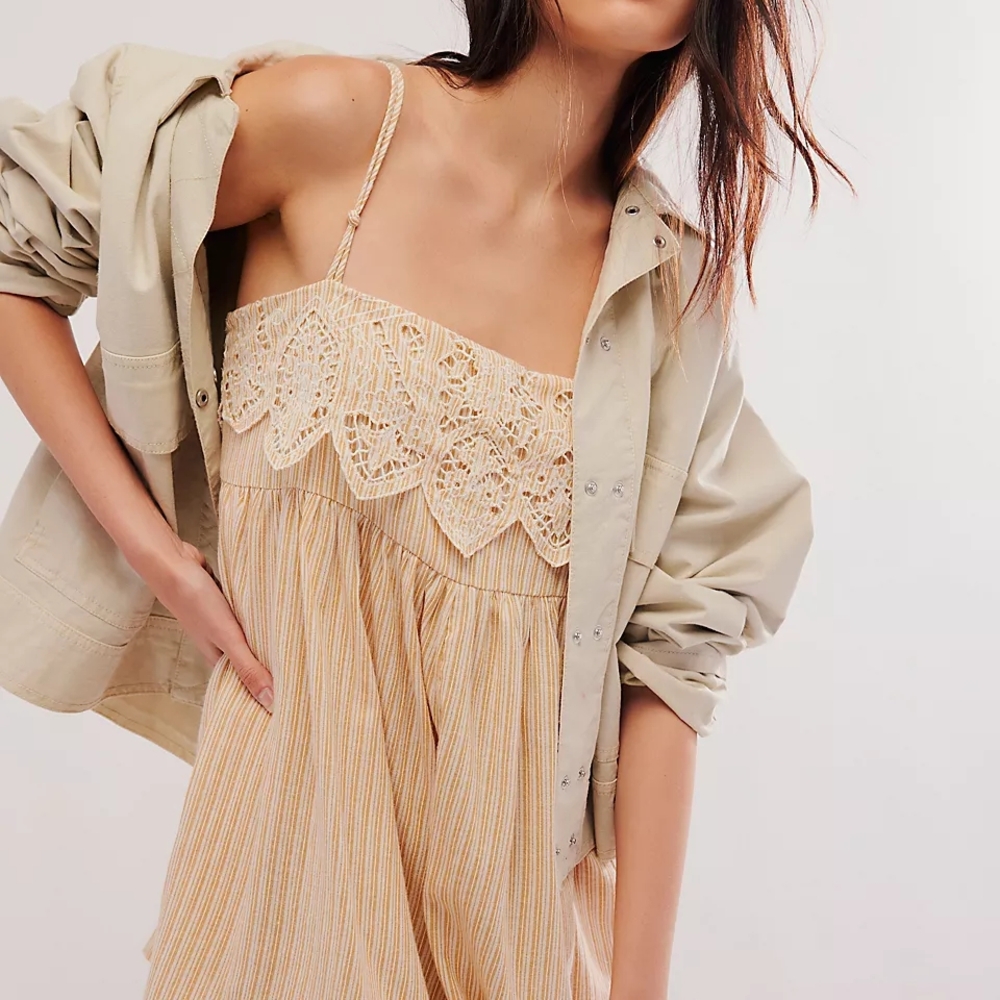 Free People Collina Romper new sz XS